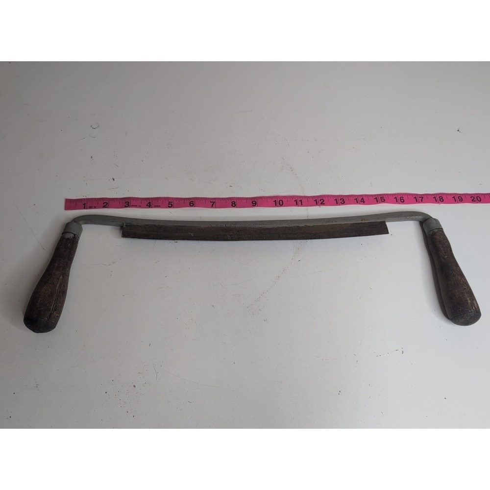 Antique 17" Draw knife Woodworking Tool USA Vintage